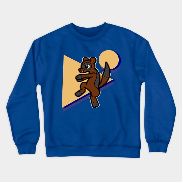 Roy the Ferret Crewneck Sweatshirt by RockyHay